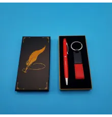 Deri Anahtarlık Ve Touchpen Kalem