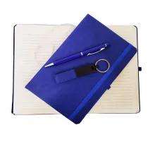 Deri Defter Anahtarlık ve Tükenmez Kalem