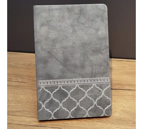 Deri Hatıra Defteri Gri