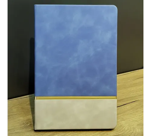 Deri Hatıra Defteri Mavi