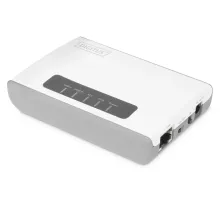 Digitus 2-Port USB 2.0 Kablosuz Çok Fonksiyonlu Ağ Sunucusu, 300 Mbps, Network USB Hub, Print Server<br>
Digitus 2-Port USB 2.0 Wireless Multi-Functional Network Server, 300 Mbps, Network USB Hub, Print Server