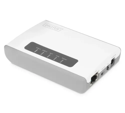 Digitus 2-Port USB 2.0 Kablosuz Çok Fonksiyonlu Ağ Sunucusu, 300 Mbps, Network USB Hub, Print Server<br>
Digitus 2-Port USB 2.0 Wireless Multi-Functional Network Server, 300 Mbps, Network USB Hub, Print Server