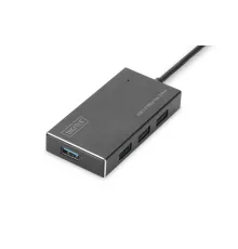 Digitus 4 Port USB 3.0 Hub, 5V/2A güç adaptörü dahil, alüminyum