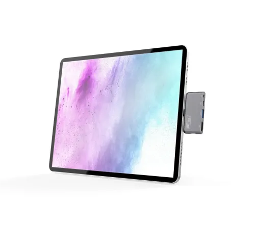 Digitus 4 Port USB-C™ Mobil Docking Station, 4 Port (Digitus USB-C™ Mobile Docking Station, 4 Port)<br>1 x HDMI<br>1 x USB 3.0<br>1 x Ses (Kulaklık/Mikrofon)<br>1 x USB-C (