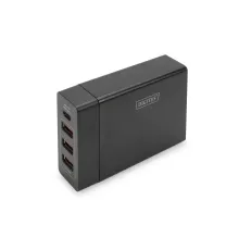 Digitus 4-Port USB Şarj Adaptörü, USB Tip-C<br>
Digitus 4-Port Universal USB Charging Adapter, USB Type-C