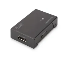 Digitus 4K DisplayPort Sinyal Tekrarlayıcı, maksimum 20 metre (Full HD), metal gövde, EQ, LED<br>
Digitus 4K DisplayPort Repeater, up to 20 meters (Full HD), metal housing, EQ, LED