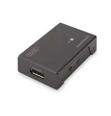 Digitus 4K DisplayPort Sinyal Tekrarlayıcı, maksimum 20 metre (Full HD), metal gövde, EQ, LED<br>
Digitus 4K DisplayPort Repeater, up to 20 meters (Full HD), metal housing, EQ, LED