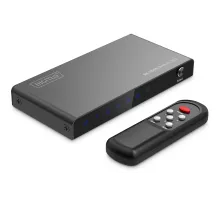 Digitus 8K HDMI Switch, 3x1<br>
Digitus 3x1 HDMI Switch, 8K/60Hz (4:4:4), HDR, HDCP 2.3