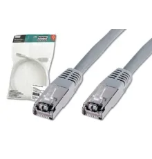 Digitus CAT. 5E S/FTP Patch Kablo, 5 metre, AWG 26, Gri Renk