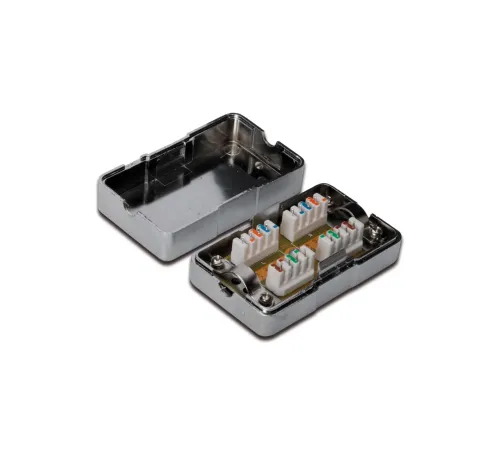 Digitus CAT 6 Kablolara Ek Yapmak için Kutu, LSA, Ekranlı/Zırhlı