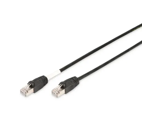 Digitus CAT 6 S-FTP Dış Mekan Patch Kablosu, Cu, PE AWG 27/7, Siyah Renk, 5 metre
Digitus CAT 6 S-FTP outdoor patch cord, Cu, PE AWG 27/7, length 5 m, black sheath color