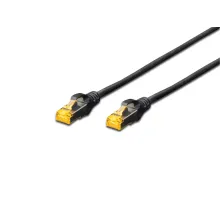 Digitus CAT 6A S-FTP Patch Kablosu, LSZH, Cu, AWG 26/7, 3 metre, siyah renk