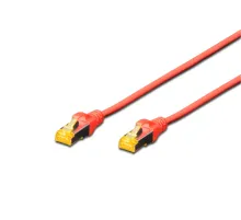 Digitus CAT 6A S-FTP Patch Kablosu, LSZH, Cu, AWG 26/7, 5 metre, kırmızı renk