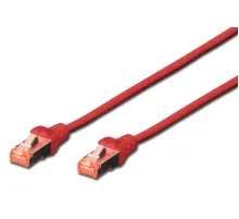 Digitus Cat.6 Patch Kablo, S-FTP, Halogenfree, AWG 27/7, 1 metre, Kırmızı Renk
