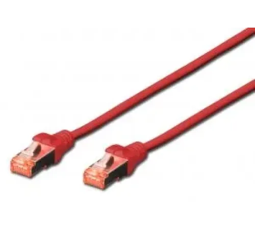 Digitus Cat.6 Patch Kablo, S-FTP, Halogenfree, AWG 27/7, 2 metre, Kırmızı Renk