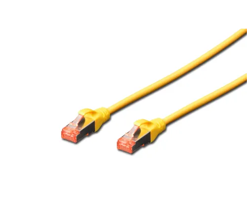 Digitus Cat.6 Patch Kablo, S-FTP, Halogenfree, AWG 27/7, 3 metre, Sarı Renk