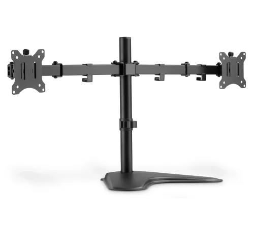 Digitus Çift Ekran Taşıyabilen Askı Aparatı, Maksimum 15 inç ile 32 inç Ekran, Yukarı Aşağı Hareket 45 Derece, Dönüş Açısı 360 Derece, Maksimum Yük Kapasitesi 2 x 8kg, VESA 100 x 100mm, siyah renk<br>
Digitus Dual Monitor Stand 15-32", 2 x 8 kg