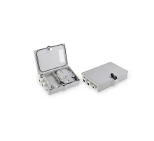 Digitus Dış Mekan Fiber Optik Sonlandırma Kutusu/Splice Box, 6 x SC/DX Adaptör/Coupler için, IP65<br>
Digitus Outdoor FTTH Box for 6x SC/DX adapter, IP65