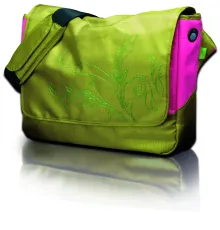 Digitus Günlük Kullanım İçin Uygun Nocturnal Raid Notebook Taşıma Çantası, Yeşil Zeytin/Çingene Pembesi Renk, 42 x 31 x 12 cm (Maksimum 15,4" notebook ölçüsü için uygun)