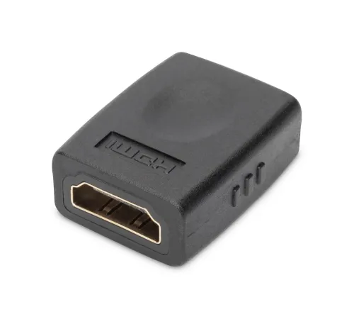 Digitus HDMI Adaptör, HDMI A (19 pin) Dişi - HDMI A (19 pin) Dişi, Ultra HD 60p, siyah renk<br>
Digitus HDMI Adapter, type A F/F, Ultra HD 60p, black