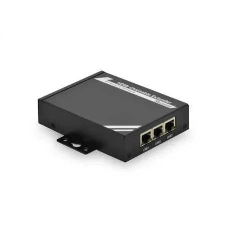 Digitus IP HDMI Sinyal Uzatma Cihazı, Alıcı (Receiver) Birim, 100 metre, Maksimum çözünürlük 1920x1080, 1 x HDMI ekran bağlantısı, 1 x RS-232 bağlantısı, uzaktan kumanda vericisi ve güç adaptörü dahil, DS-55200 Transmitter Birim ayrıca alınmalıdır