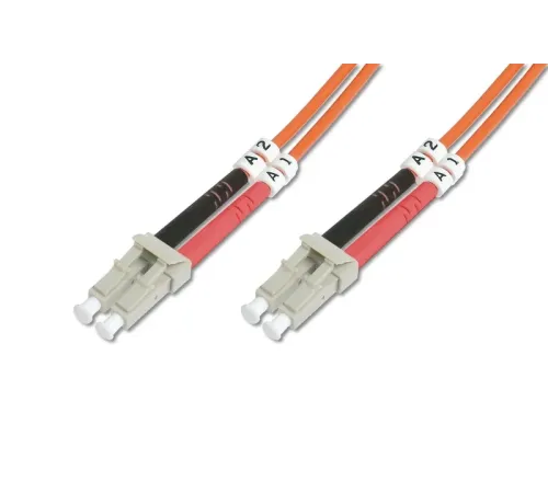 Digitus LC-LC Fiber Optik Patch Kablo, 20 metre, Singlemode, Duplex, 09/125