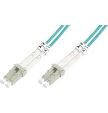 Digitus LC-LC Fiber Optik Patch Kablo, 3 metre, Multimode, Duplex, 50/125, OM3