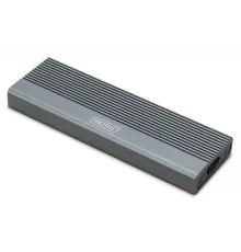 Digitus M.2 NVMe PCIe SSD için Mini Kutu, 10Gbps, USB 3.1 Gen2, alüminyum<br>
Digitus USB M.2 hard disk enclosure, SSD, external, NVMe, 10Gbps, USB 3.1 Gen2, aluminum, toolfree