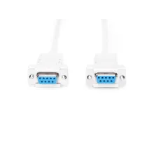 Digitus Modem Bağlantı Kablosu, D-Sub9 Dişi - D-Sub9 Dişi, 1.8 metre, vidalı, bej renk<br>
Digitus Zero-Modem connection cable, D-Sub9 F/F, 1.8m, snap-hoods, beige