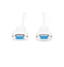 Digitus Modem Bağlantı Kablosu, D-Sub9 Dişi - D-Sub9 Dişi, 1.8 metre, vidalı, bej renk<br>
Digitus Zero-Modem connection cable, D-Sub9 F/F, 1.8m, snap-hoods, beige