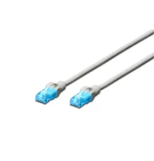 Digitus Patch Kablo, UTP, CAT. 5E, 2 metre, AWG 26/7, Gri Renk, RAL 7044