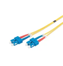 Digitus SC-SC Fiber Optik Patch Kablo, 3 metre, Singlemode, Duplex, 09/125