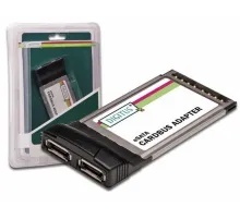 Digitus Serial ATA I PCMCIA Kartı, 2 x eSATA port