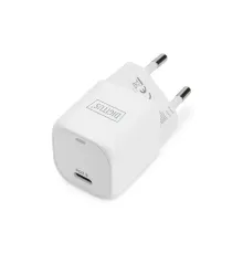Digitus USB-C™ Mini Şarj Adaptörü, 20W, PD 3.0, beyaz renk<br>
Digitus USB-C™ Mini Charging Adapter, 20W 20W, PD 3.0, white