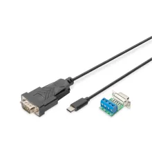 Digitus USB-C™ Seri Adaptör, USB-C™ - RS485 (USB Tip-C <-> RS485 Çevirici kablo 1 metre, FTDI çip setine sahip)<br>
Digitus USB-C™ Serial Adapter, USB-C™ - RS485 (USB Typ-C to RS485 Converter cabel 1m cable length, FTDI chipset)