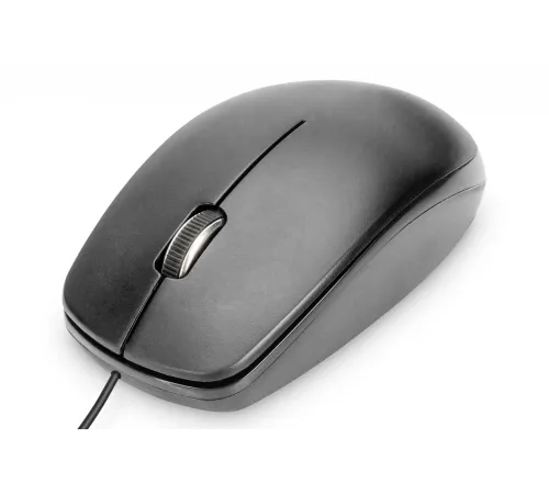 Digitus USB Mouse, Kablolu, 3 Düğmeli, 1200 dpi<br>
Digitus USB Mouse with cable, 3 Buttons, 1200 dpi