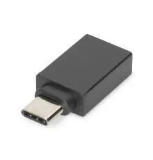 Digitus USB Tip C™ Adaptörü, USB Tip C Erkek <-> USB Tip A Dişi, 3A, 5GB (Super Speed), USB 3.0, siyah renk