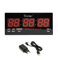 Dijital Duvar ve Masa Saati Wt-109