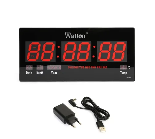 Dijital Duvar ve Masa Saati Wt-109
