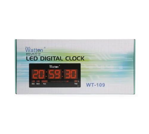 Dijital Duvar ve Masa Saati Wt-109