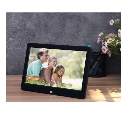 Dijital Fotoğraf Çerçevesi 10.2 inç Video+Mp3 Kumandalı
