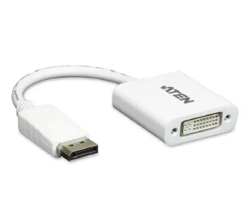 DisplayPort (DP) <-> DVI Adaptörü, DP Erkek - DVI-I Dişi, DP1.1a, DVI1.1, 1920x 1080 @60Hz, Kablolu, 0.20 metre