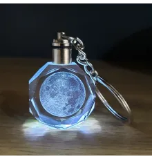 Dolunay Tasarımlı Işıklı Anahtarlık