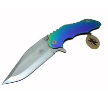 DPX Gear WL 9115 Outdoor Çakı 23 cm - Metal Gökkuşağı Sap, , Kılıflı