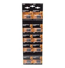 Duracell 1.5V İnce AAA 20'li Alkalin Pil LR03/MN20
