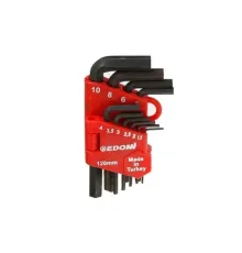 120 mm 10 Parça Alyan Seti Siyah