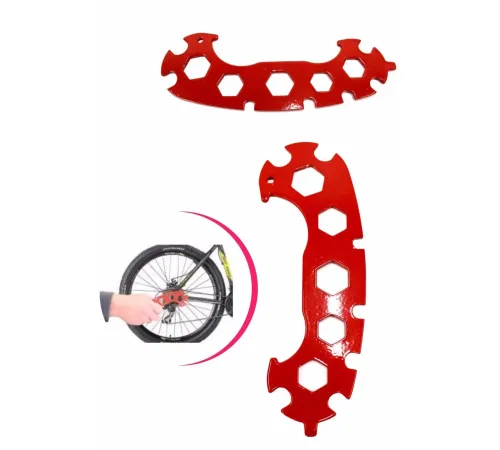 Bisiklet Anahtarı - 12 li, 6-17 mm arası