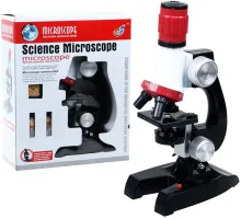 Eğitici Mikroskop Kiti Zoom Led Işıklı 100X 400X 1200X St1200X