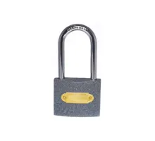 Eko Gri Döküm Uzun Kancalı Asma Kilit 38mm