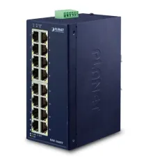 Endüstriyel 16-Port 10/100TX Fast Ethernet Switch (-40~75 derece C)<br>
Industrial 16-Port 10/100TX Fast Ethernet Switch (-40~75 degrees C)